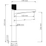 Смеситель для умывальника WASSERKRAFT TAUBER 6403H